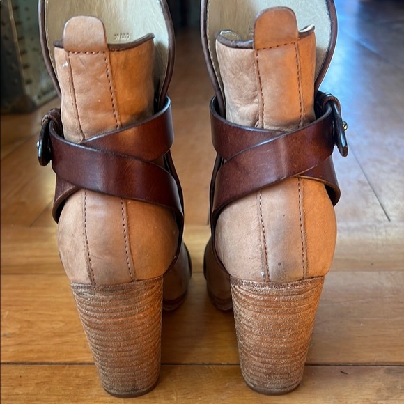 Rag & Bone Kinsey Tan Suede Boots Size 37 US 7 - Picture 4 of 6